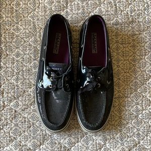 Sequined Sperry’s